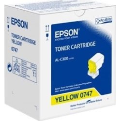 Epson C13S050747 lasertoner, gul, 8800s