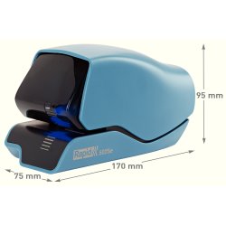 Rapid 5025e Elektrisk hæftemaskine, blå