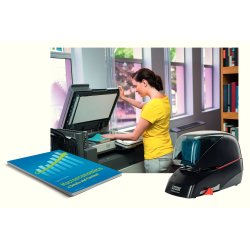 Rapid Supreme R5080e Elektrisk hæftemaskine, sort