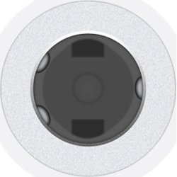 Apple Lightning mellemstik til 3.5 mm Jack-stik