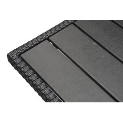 Oscar luksus havebord sort B84xL150 cm