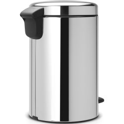 Brabantia Pedalspand, 12 L, brilliant steel