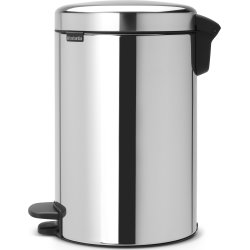 Brabantia Pedalspand, 12 L, brilliant steel