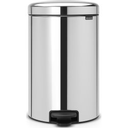 Brabantia Pedalspand, 20 L, brilliant steel
