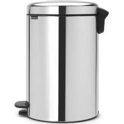 Brabantia Pedalspand, 20 L, brilliant steel