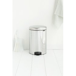 Brabantia Pedalspand, 20 L, brilliant steel