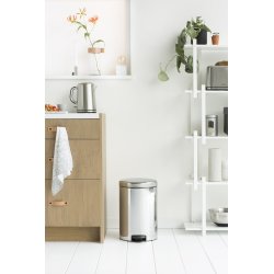 Brabantia Pedalspand, 20 L, brilliant steel