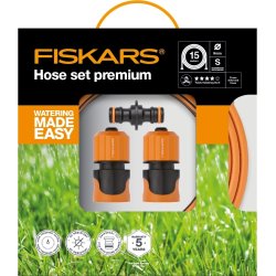 Fiskars Slangesæt premium Q4, 15 m