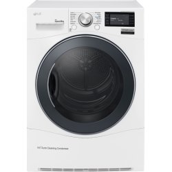 LG RC8084AV3W kondens tørretumbler, 8kg, A+++