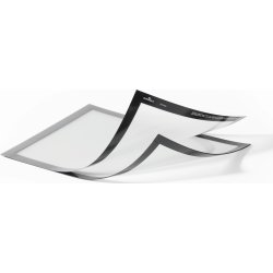 Durable DURAFRAME Magnetic A4 Plus, sølv, 2 stk.