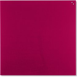 Glassboard magnetisk glastavle 100x100 cm, rød