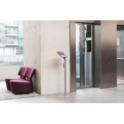 Durable gulvstander til iPad/tablet, aluminium
