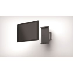 Durable vægmont.stander til iPad/tablet, aluminium