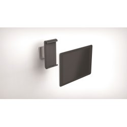 Durable vægmont.stander til iPad/tablet, aluminium