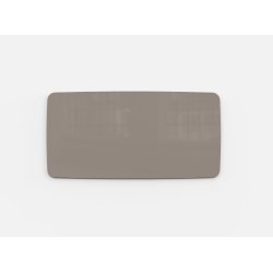 Lintex Mood Flow, 200 x 100 cm, gråbrun cozy
