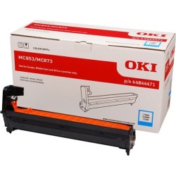 OKI 44844471 lasertromle, blå
