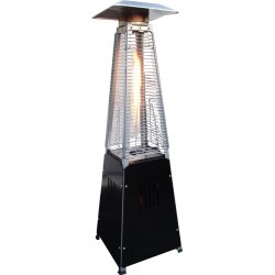 Terrassevarmer "LUX MINI" 3 kW, H:90 cm, sort