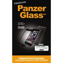 PanzerGlass PREMIUM iPhone 6/6S/7 sort, sampak