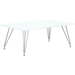 DK10 Sofabord, Hvid, 120x70 cm
