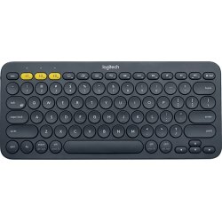 Logitech K380 Bluetooth Keyboard(Nordisk), sort