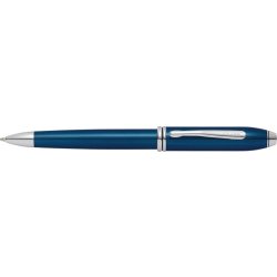 Cross Townsend kuglepen, Quartz Blue Lacquer