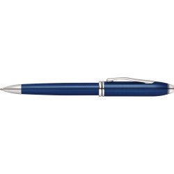 Cross Townsend kuglepen, Quartz Blue Lacquer