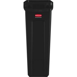 Rubbermaid Slim Jim affaldsbeholder, 87 liter,Sort