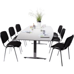 Casa Basic konferencesæt, 220x110/90 cm, laminat
