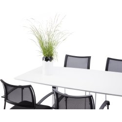 Seattle Basic konferencesæt 220x110/90 cm, laminat