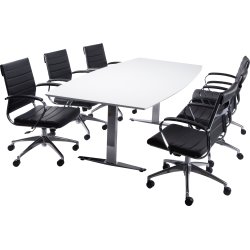 Rico Basic konferencesæt, 220x110/90 cm, laminat