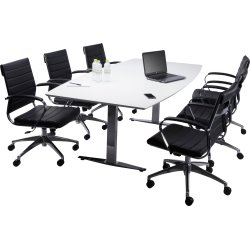 Rico Basic konferencesæt, 220x110/90 cm, laminat