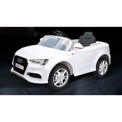 El-drevet Audi A3 12V, hvid