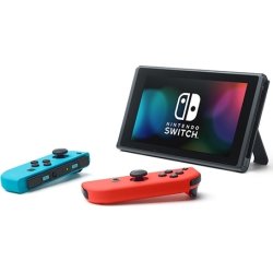 Nintendo Switch 2-i-1 consol, Rød & Blå