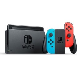 Nintendo Switch 2-i-1 consol, Rød & Blå