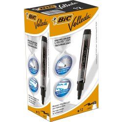 Bic Velleda Liquid Ink whiteboard, 4.2 mm, sort