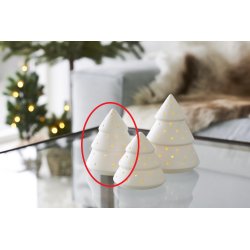 Olina LED keramiktræ medium, Hvid