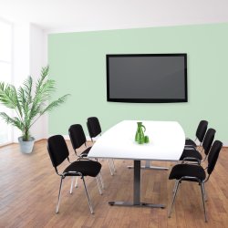 Casa Basic konferencesæt, 220x110/90 cm, laminat