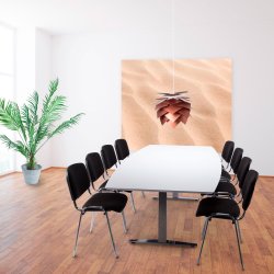 Casa Basic konferencesæt, 220x110/90 cm, laminat