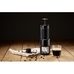 Staresso transportabel espressobrygger, sort