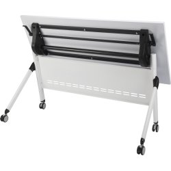 Flip-top bord 140x60 cm, Hvid