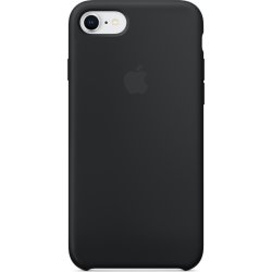 Apple iPhone 8 silikone cover, sort
