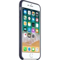 APPLE SILICONE CASE (IPHONE 8 BLUE COBALT)