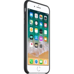 Apple iPhone 8 Plus silikone cover, sort