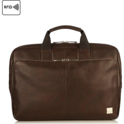 Knomo Newbury briefcase 15" computertaske, brun