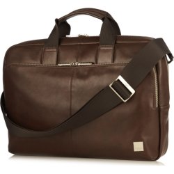 Knomo Newbury briefcase 15" computertaske, brun