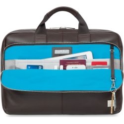 Knomo Newbury briefcase 15" computertaske, brun