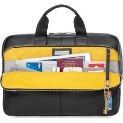 Knomo Newbury briefcase 15" computertaske, sort