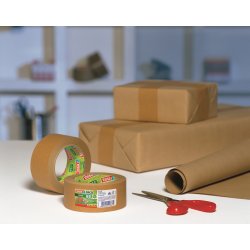 tesa ecoLogo Pakketape, 50 mm, papir