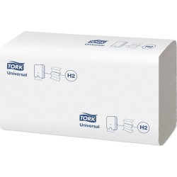 Tork Universal Håndklædeark, hvid