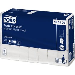 Tork Universal Håndklædeark, hvid